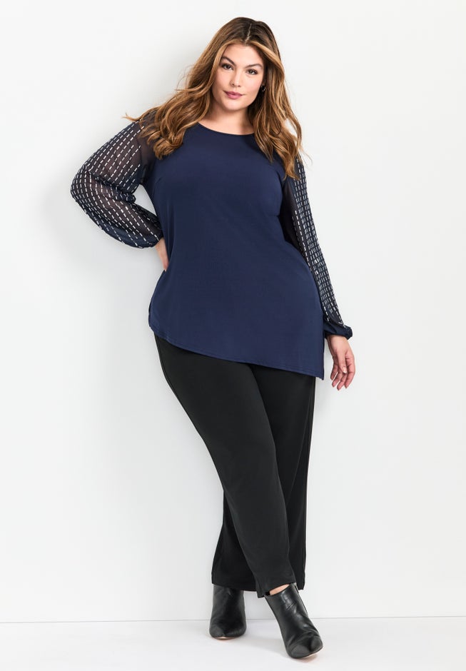 Glitz Embellished Sleeve Tunic image number 4