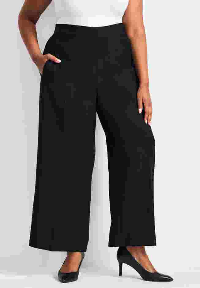 Anna Wide Leg Pleat Front Pant image number 0