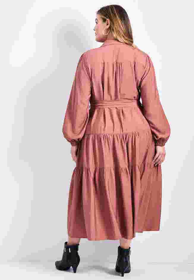 Marianne Tiered Shirtdress image number 1