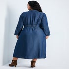Joanne Denim Shirtdress image number null
