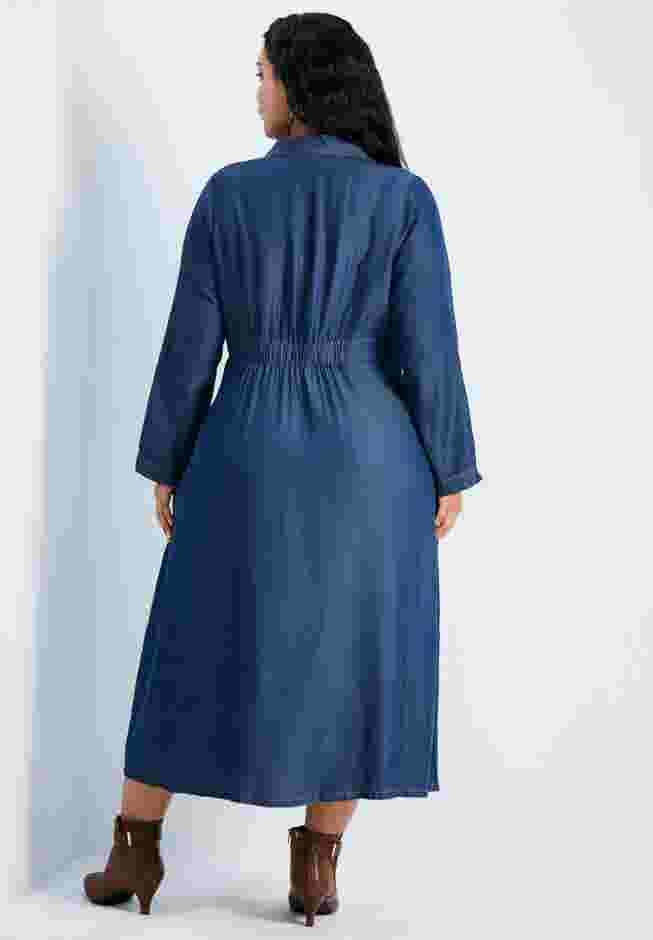 Joanne Denim Shirtdress image number 1