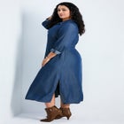 Joanne Denim Shirtdress image number null