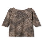 Stretch Cotton Boatneck Tunic image number null