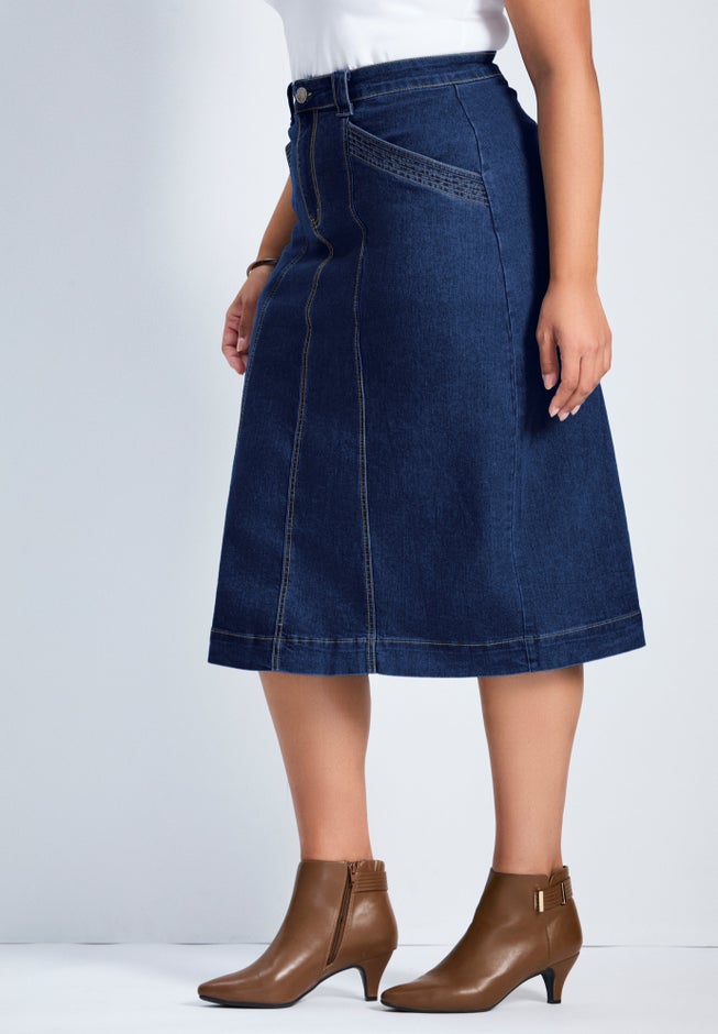 Taylah Denim Skirt image number 2