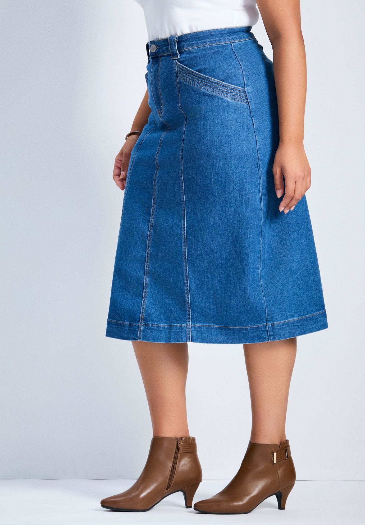 Taylah Denim Skirt image number 2