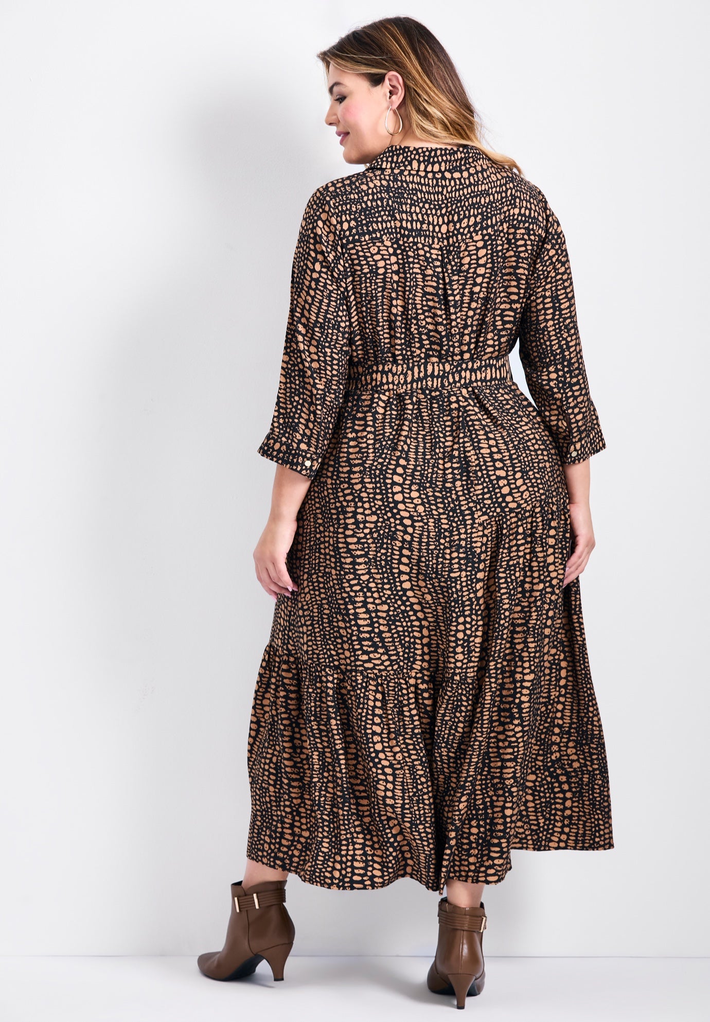 Flora Belted Shirtdress image number 1