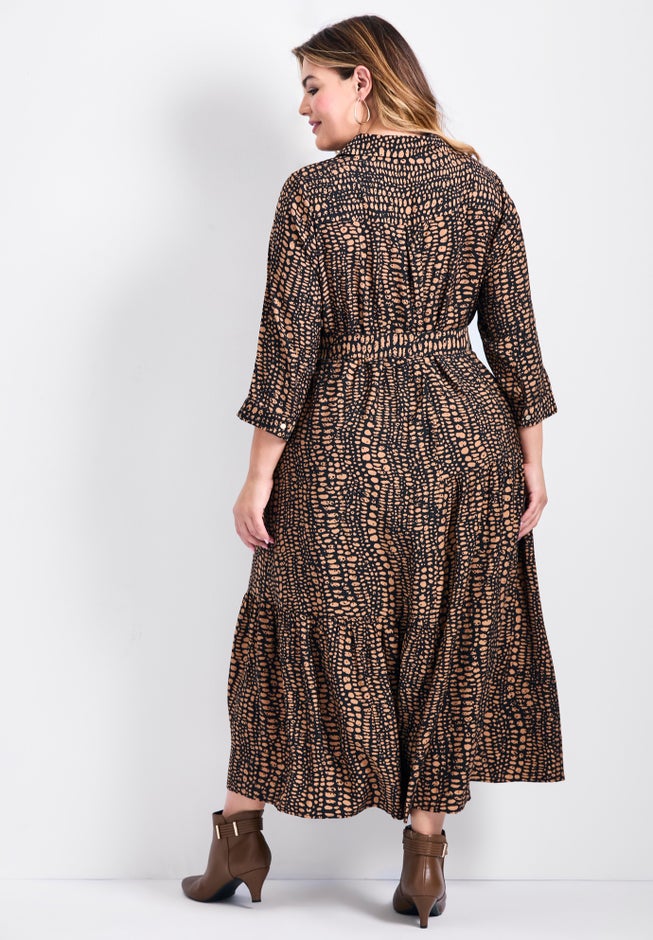 Flora Belted Shirtdress image number 1