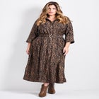 Flora Belted Shirtdress image number null