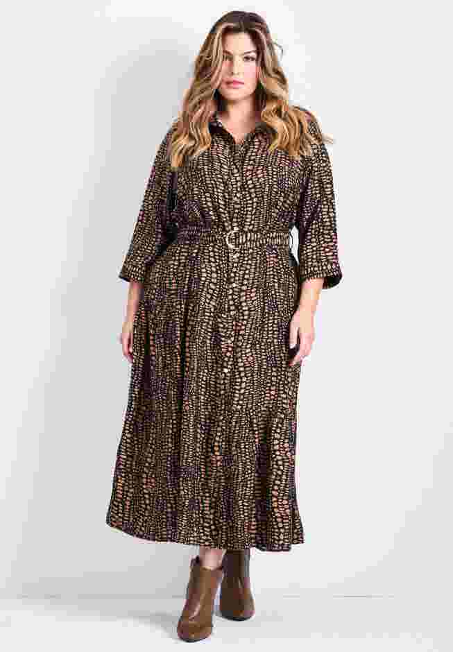 Flora Belted Shirtdress image number 0