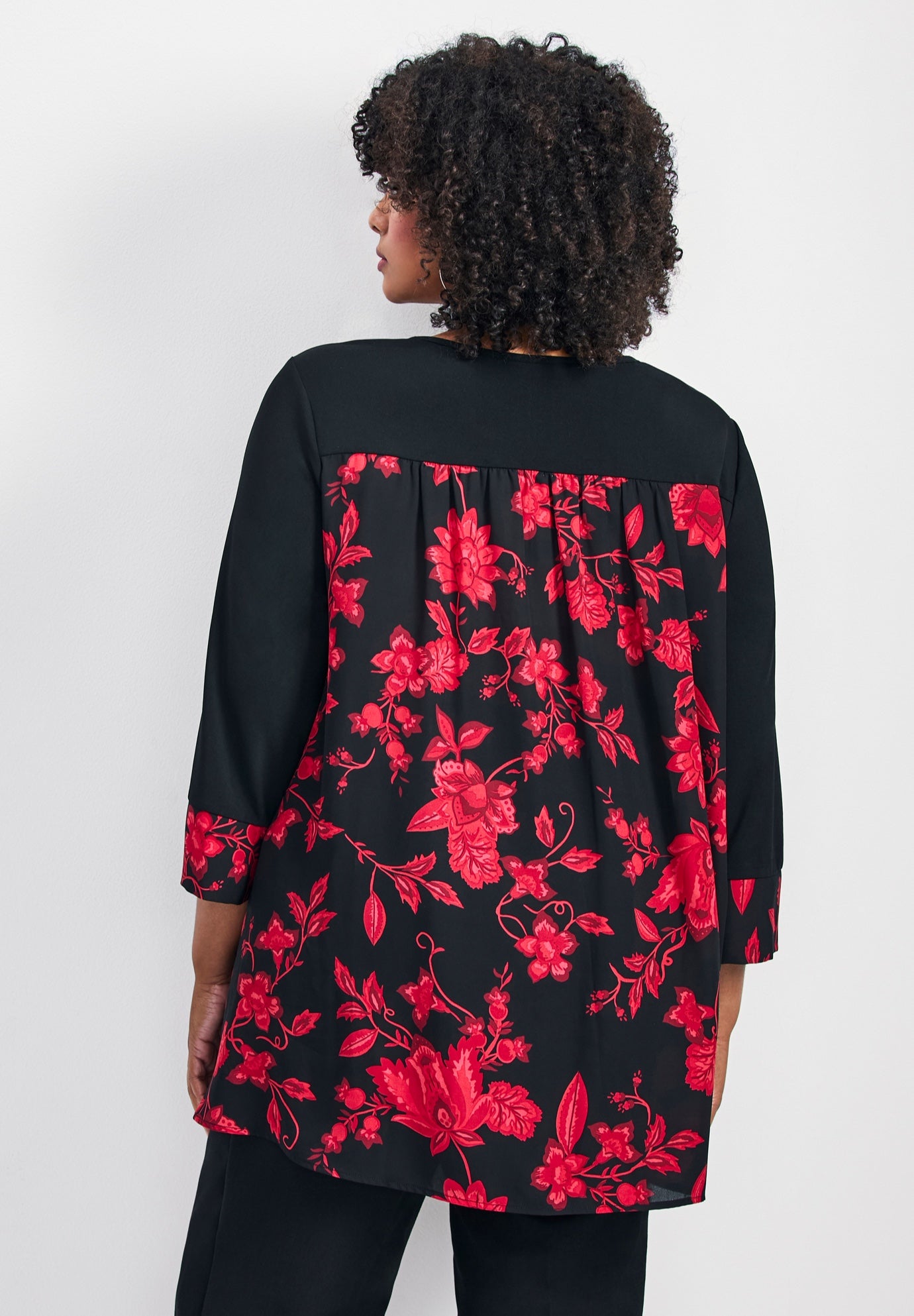 Marion Mixed Media Tunic image number 1