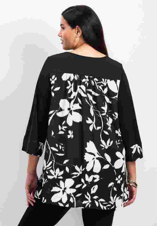 Marion Mixed Media Tunic image number 1