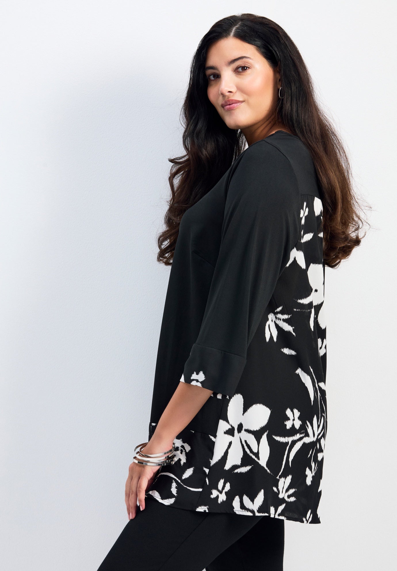 Marion Mixed Media Tunic image number 2