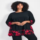 Marion Mixed Media Tunic image number null