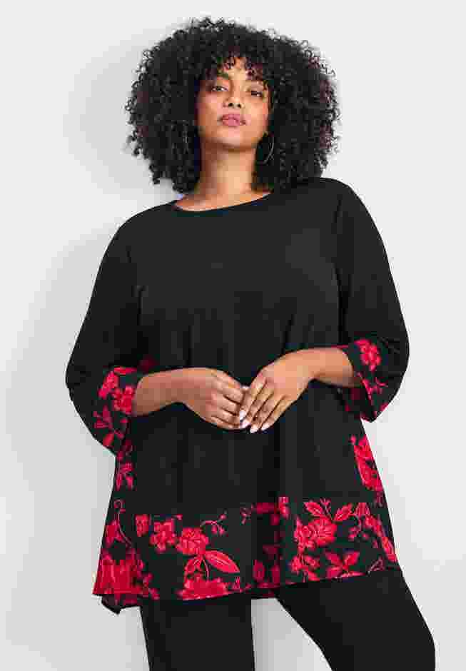 Marion Mixed Media Tunic image number 0