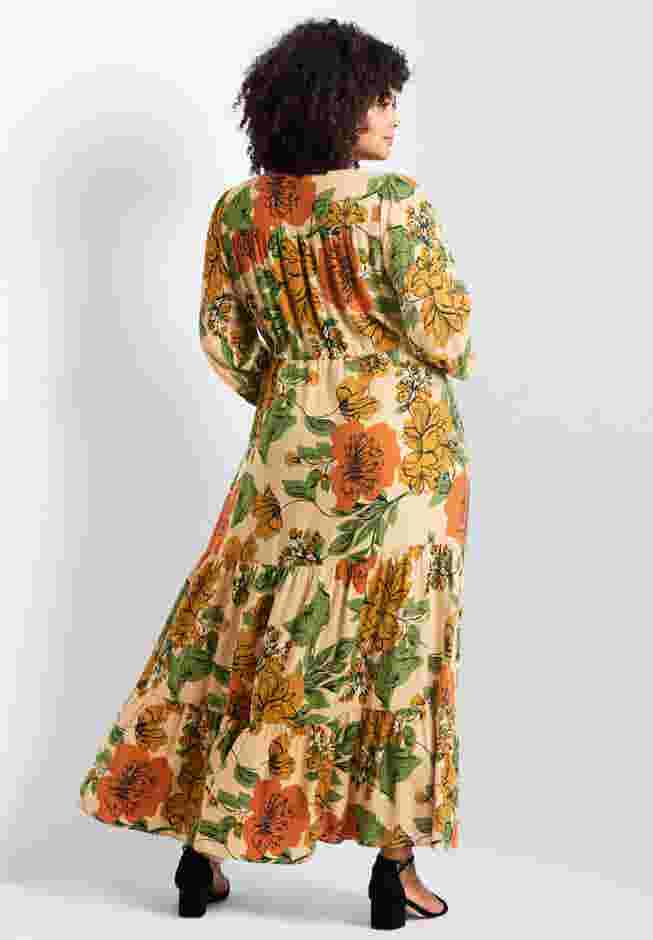 Second Nature Blouson Sleeve Maxi Dress image number 1