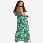 Stretch Knit Surplice Tank Maxi Dress image number null