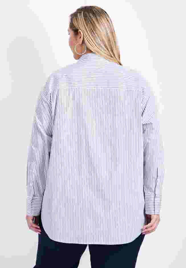 Karolina Stripe Poplin Shirt image number 1