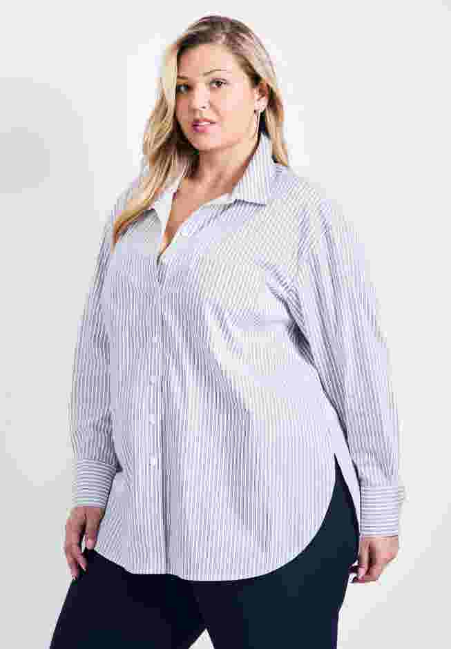 Karolina Stripe Poplin Shirt image number 2