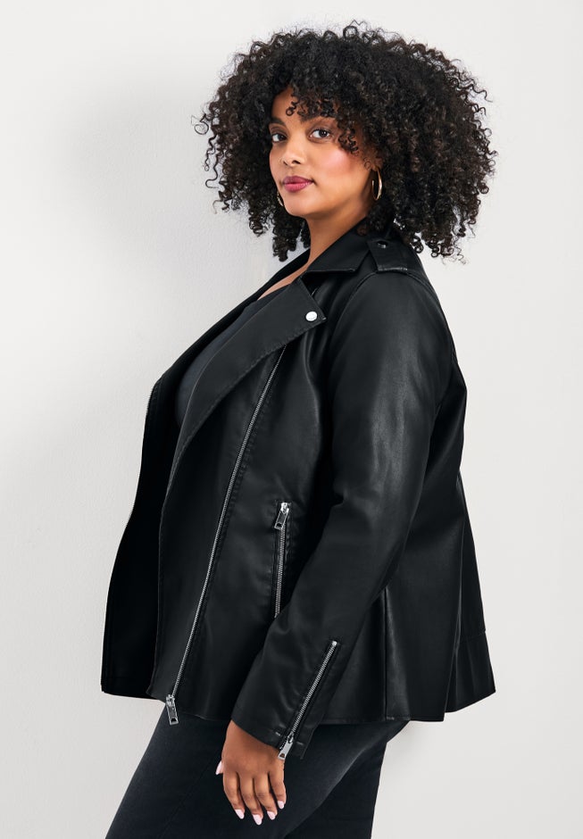 Jane Vegan Leather Jacket image number 2