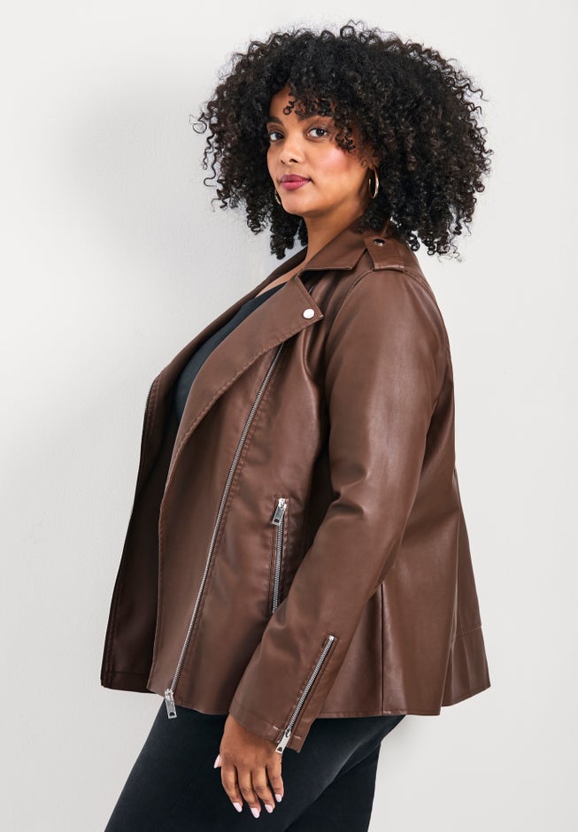 Jane Vegan Leather Jacket image number 2