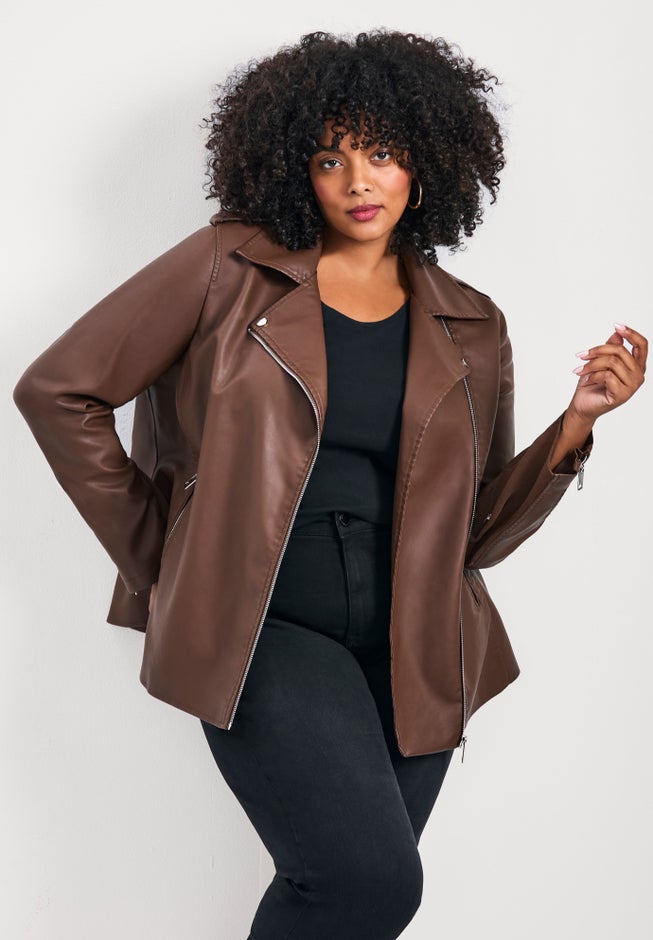 Jane Vegan Leather Jacket image number 0