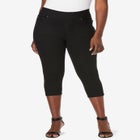 Comfort Waist Stretch Denim Capris image number null