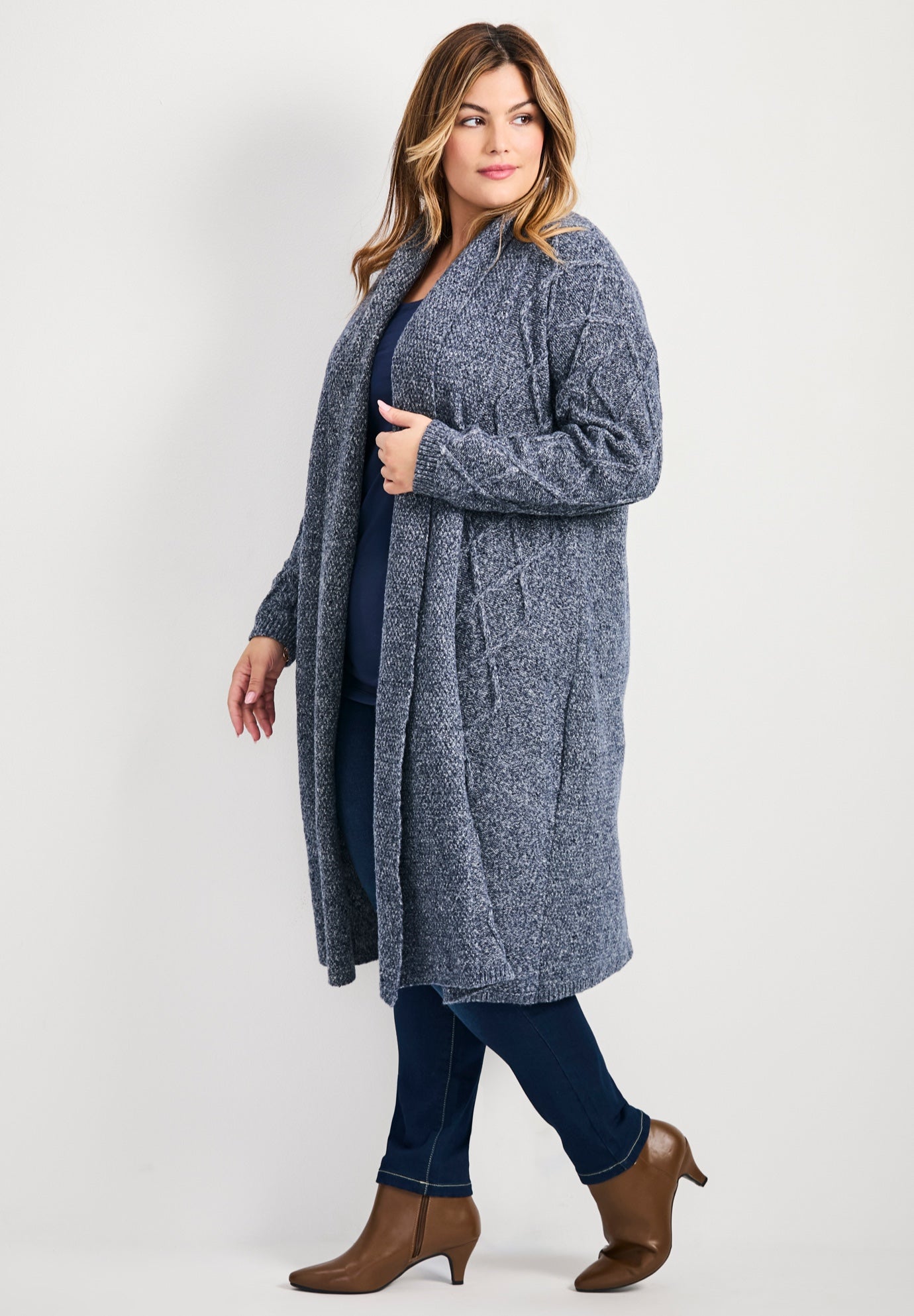 Paris Longline Cable Cardi image number 2