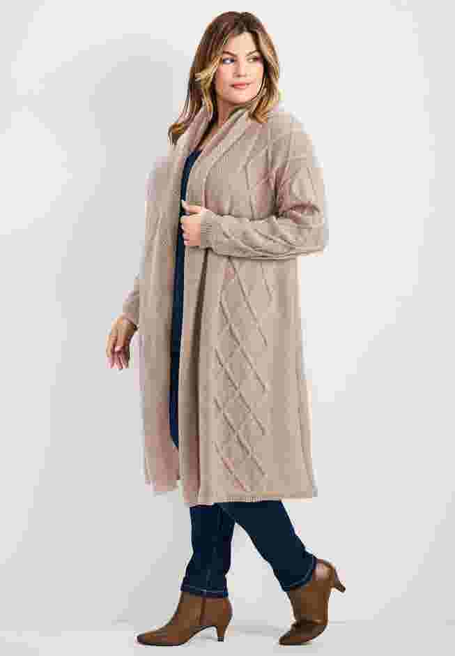 Paris Longline Cable Cardi image number 2