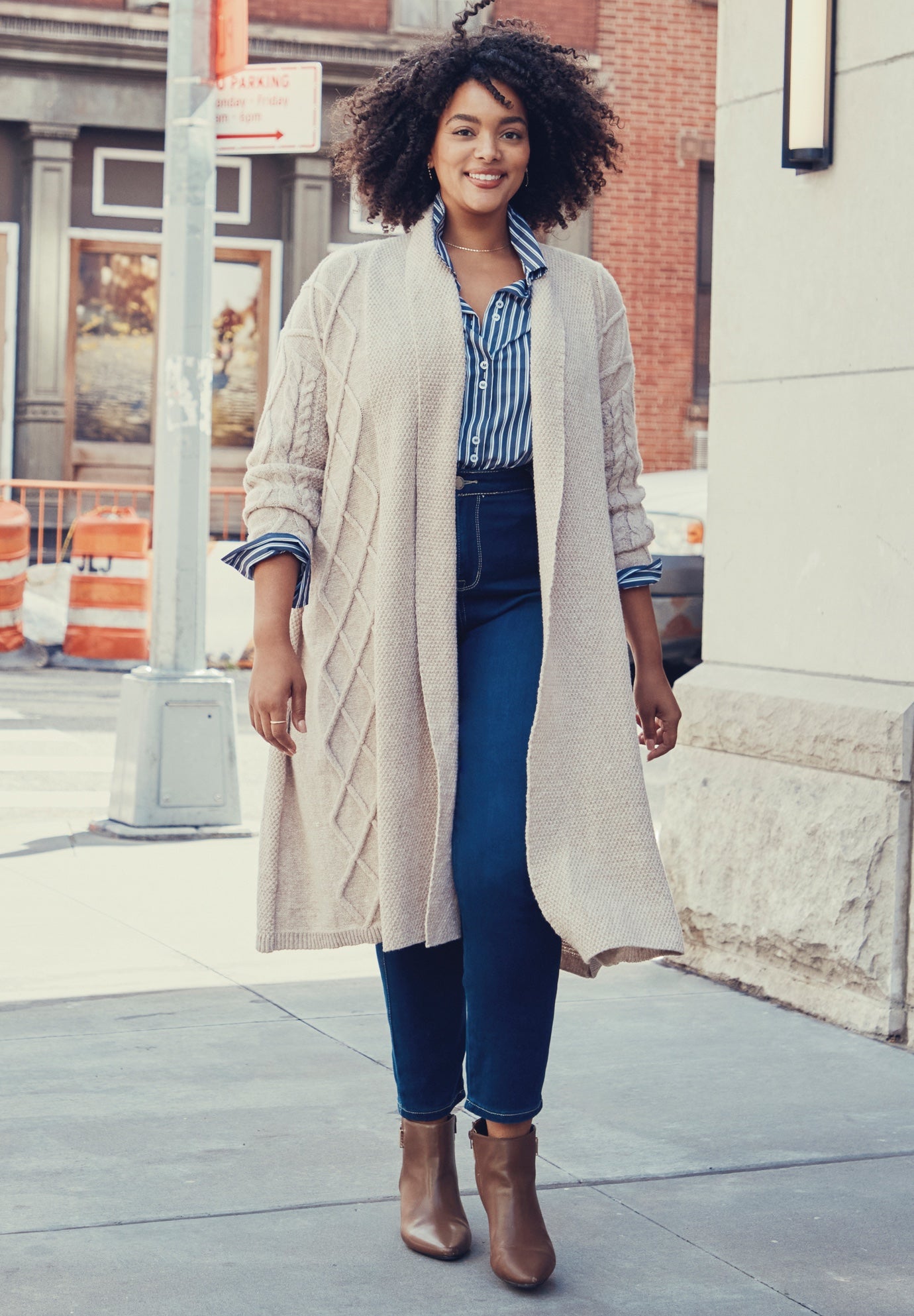 Paris Longline Cable Cardi image number 3