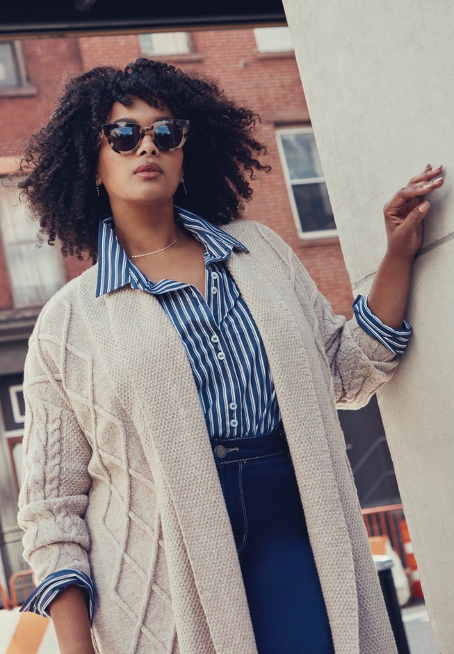 Paris Longline Cable Cardi image number 4