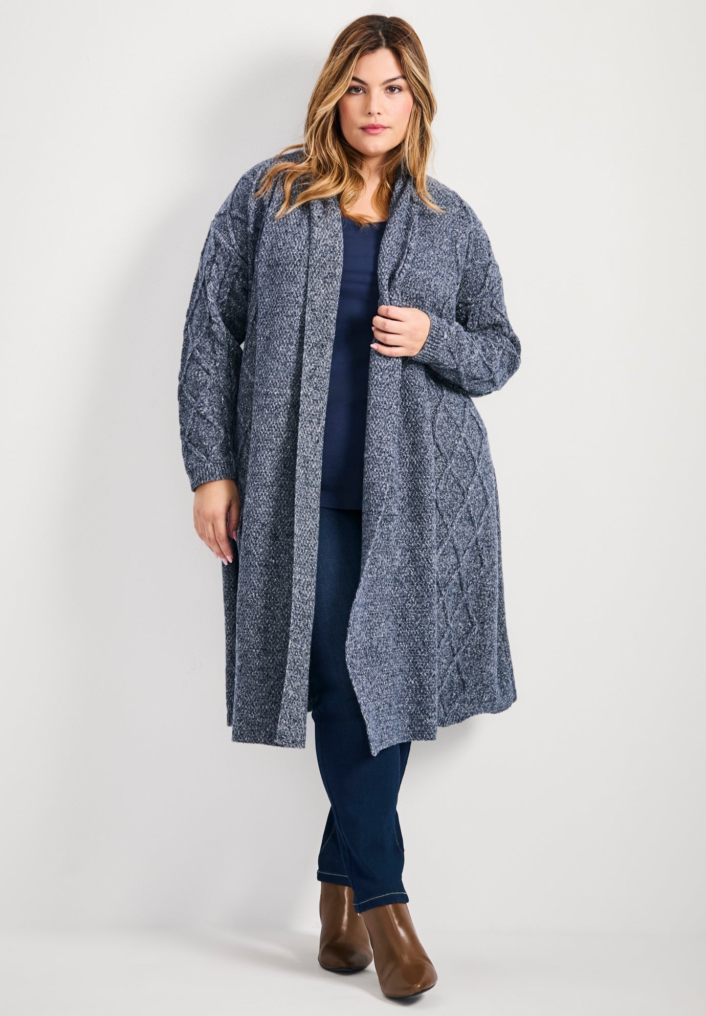 Paris Longline Cable Cardi image number 0