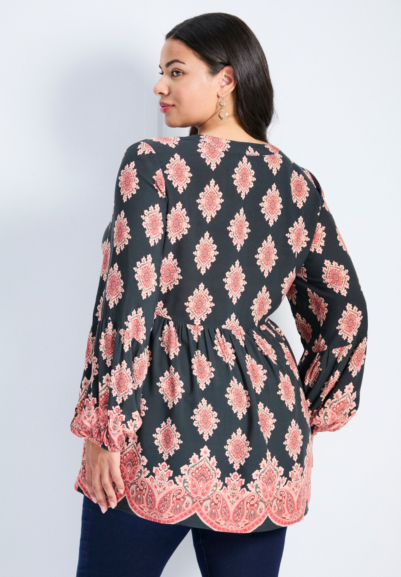Mara Blouson Sleeve Tunic image number 1