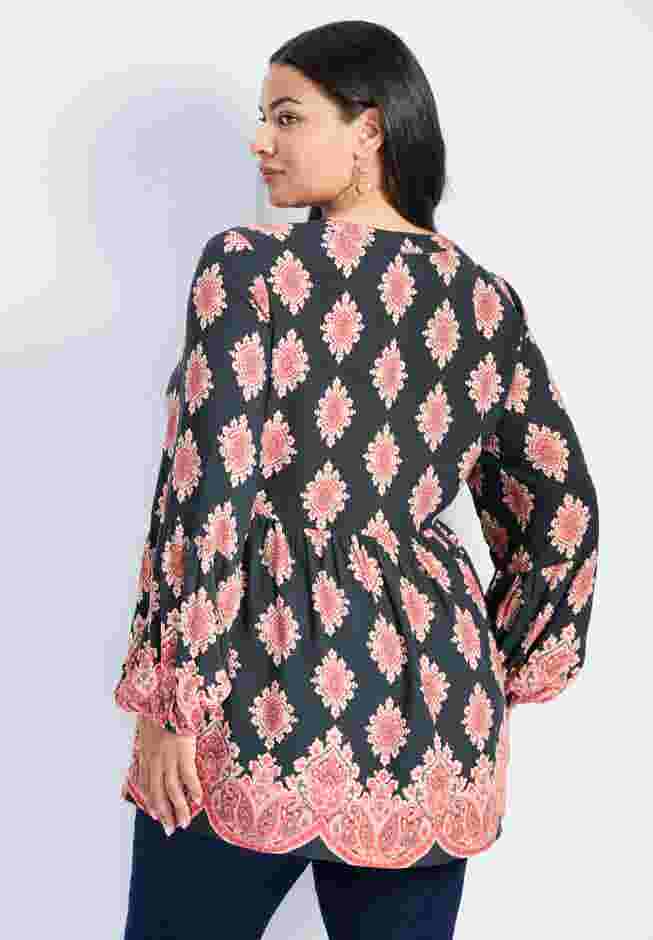 Mara Blouson Sleeve Tunic image number 1
