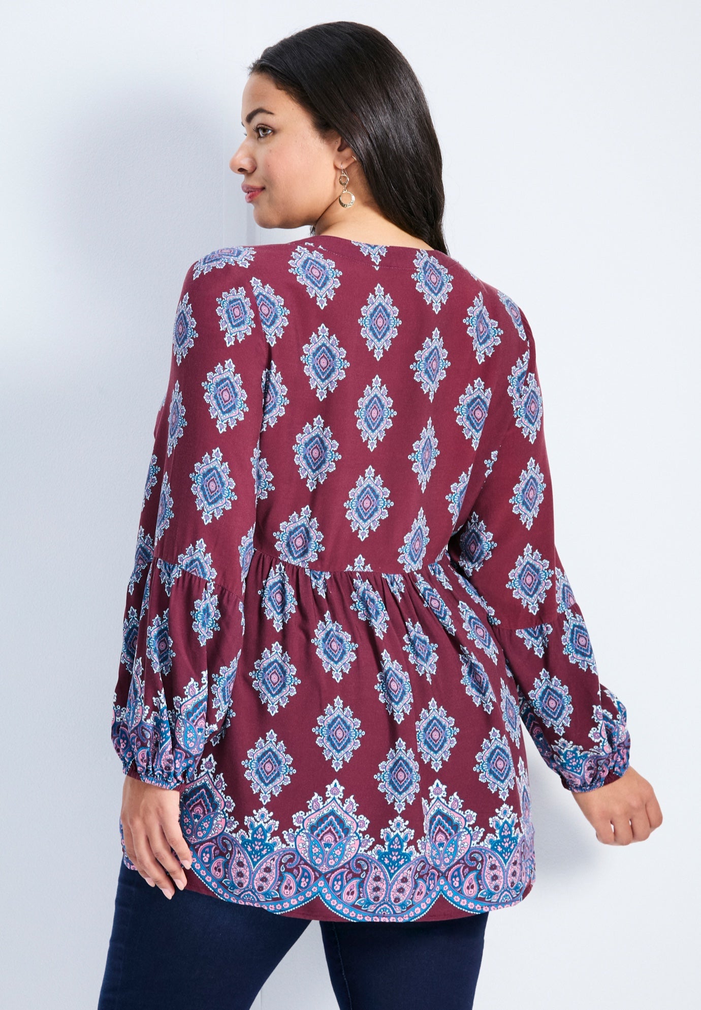 Mara Blouson Sleeve Tunic image number 1