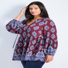 Mara Blouson Sleeve Tunic image number null