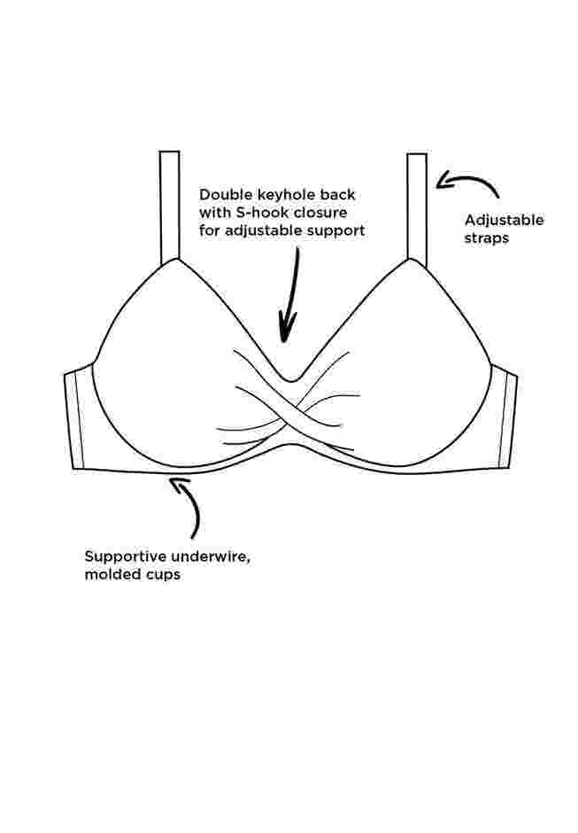 Dame Underwire Bikini Top image number 2