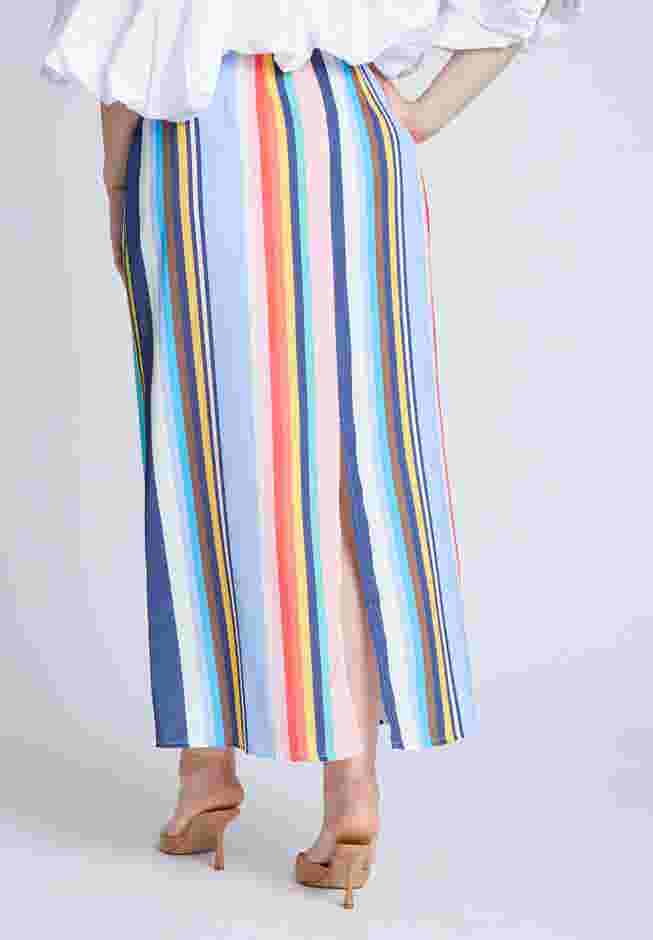 Satin Maxi Skirt image number 3