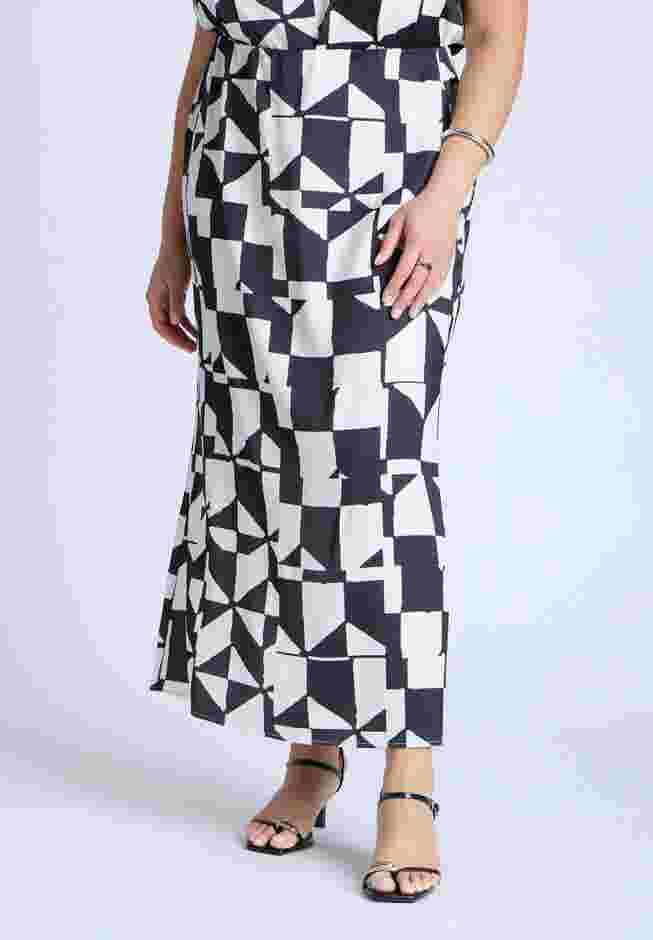 Satin Maxi Skirt image number 1