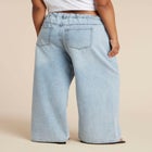Drawstring Waist Lightweight Jean image number null