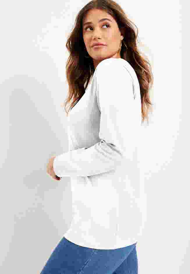 Long-Sleeve Crewneck One + Only Tee image number 1