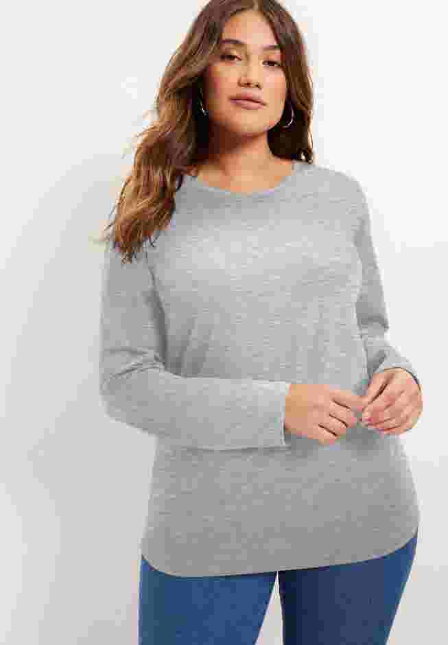 Long-Sleeve Crewneck One + Only Tee image number 0