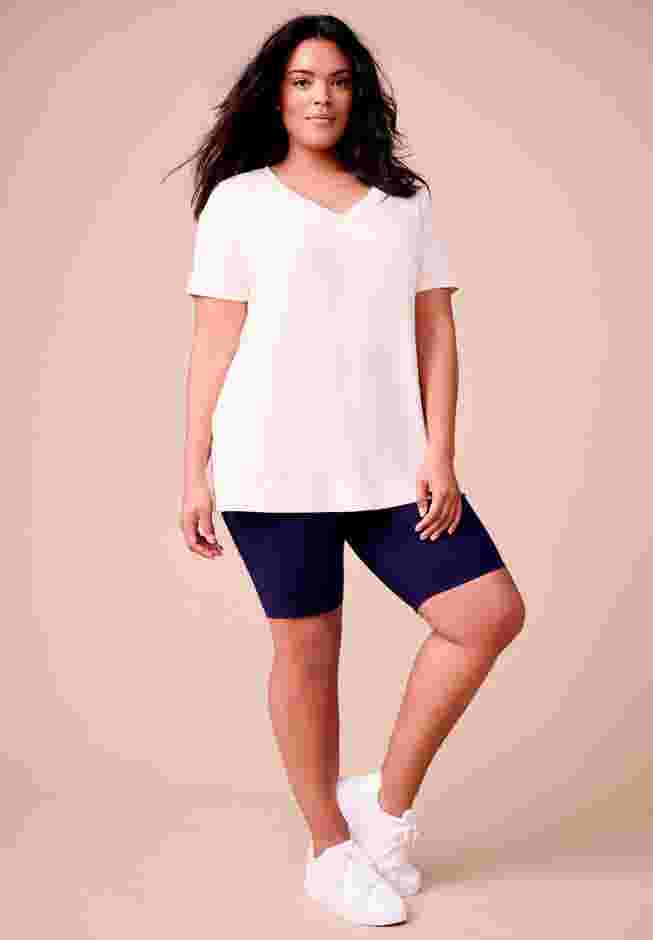 Short-Sleeve V-Neck One + Only Tunic image number 0
