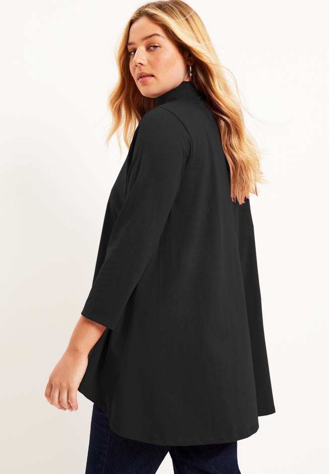 One+Only Mock-Neck Tunic image number 3