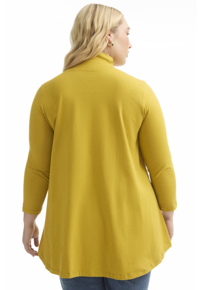 One+Only Mock-Neck Tunic image number 1