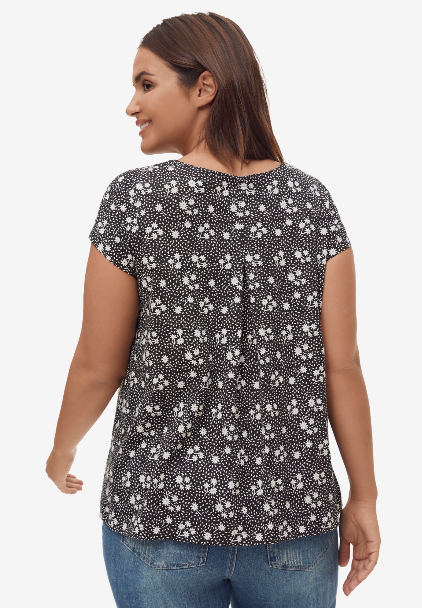 Trapeze Knit Tee image number 1