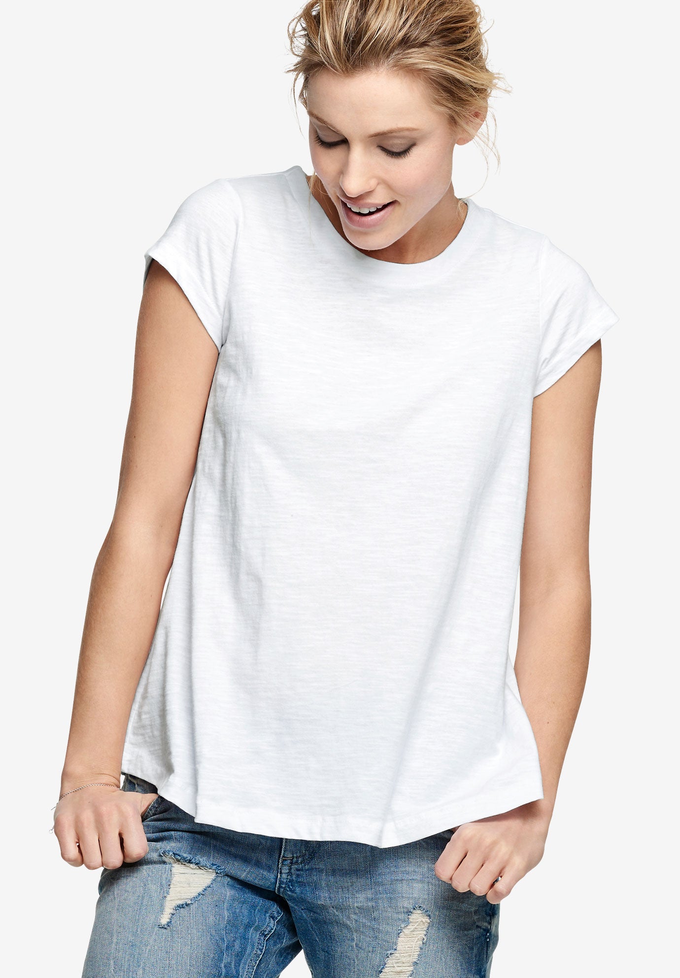 Trapeze Knit Tee image number 0