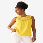 Crochet Lace Tank image number null