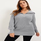Half-Zip Sweater image number null