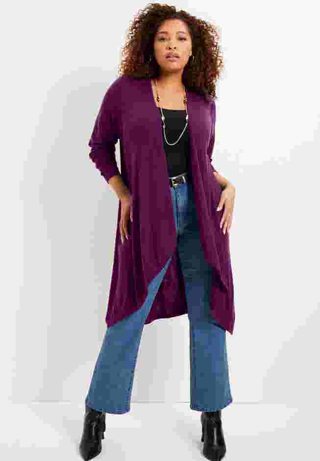 High-Low Cardigan image number 3