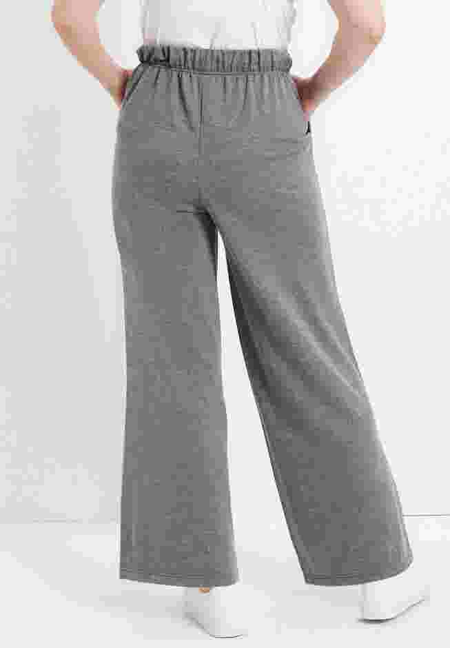 French Terry Wide-Leg Pant image number 1